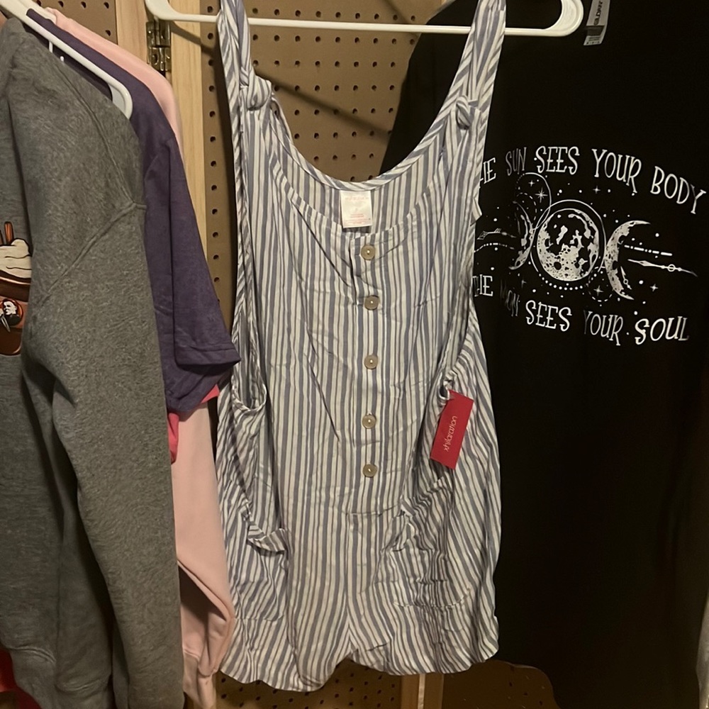 Romper size small. New with tags